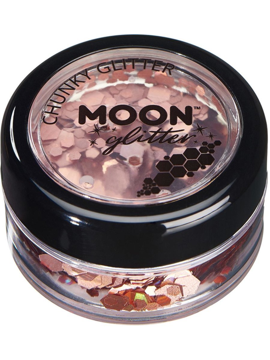 Moon Creations Face and Body Glitter Holographic Chunky Pot