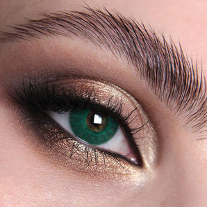 Mesmereyez Solar Green Contact Lenses- One Day Use