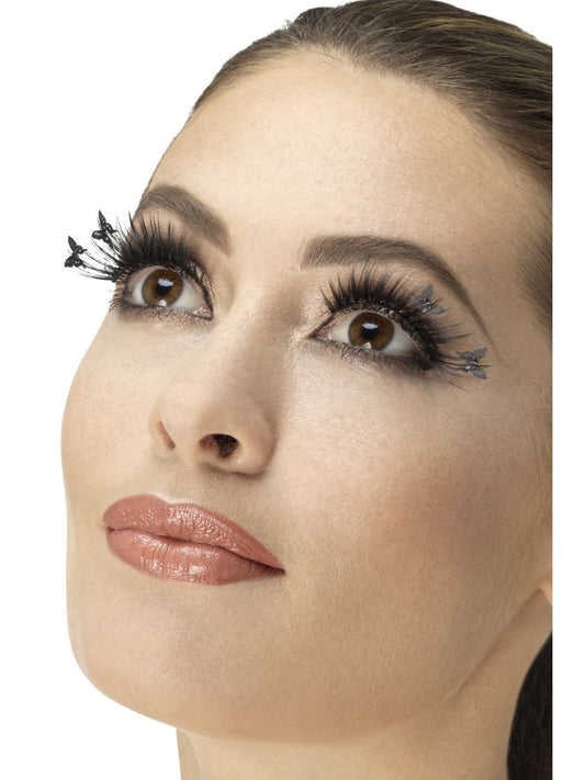 Black Winged Butterfly Eyelashes