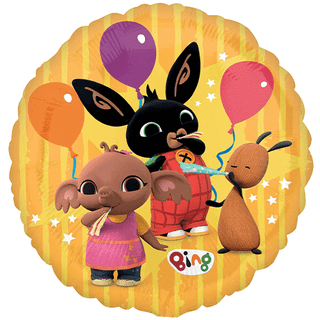 Bing and Friends Yellow 18" Foil Balloon