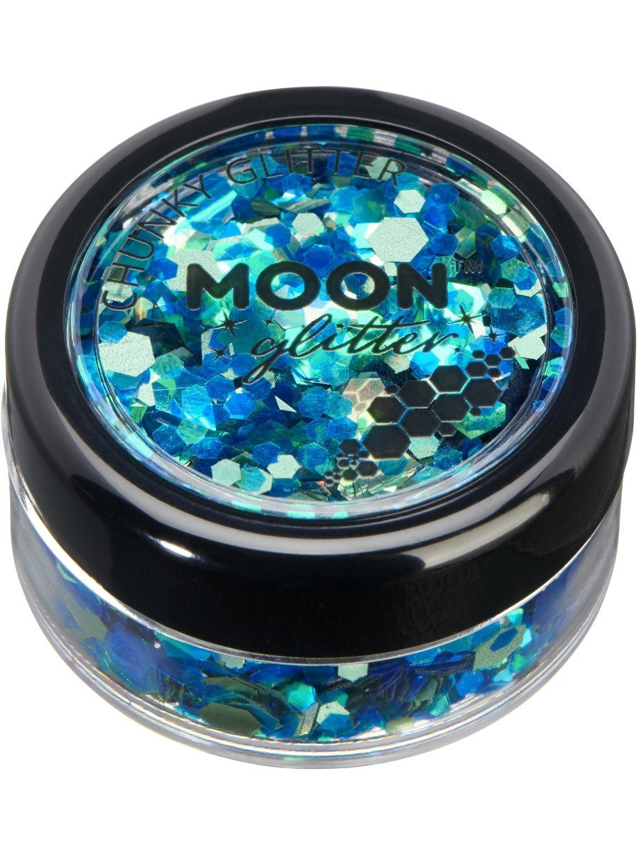 Moon Creations Face and Body Glitter Mystics Magical Mixes Chunky Pot