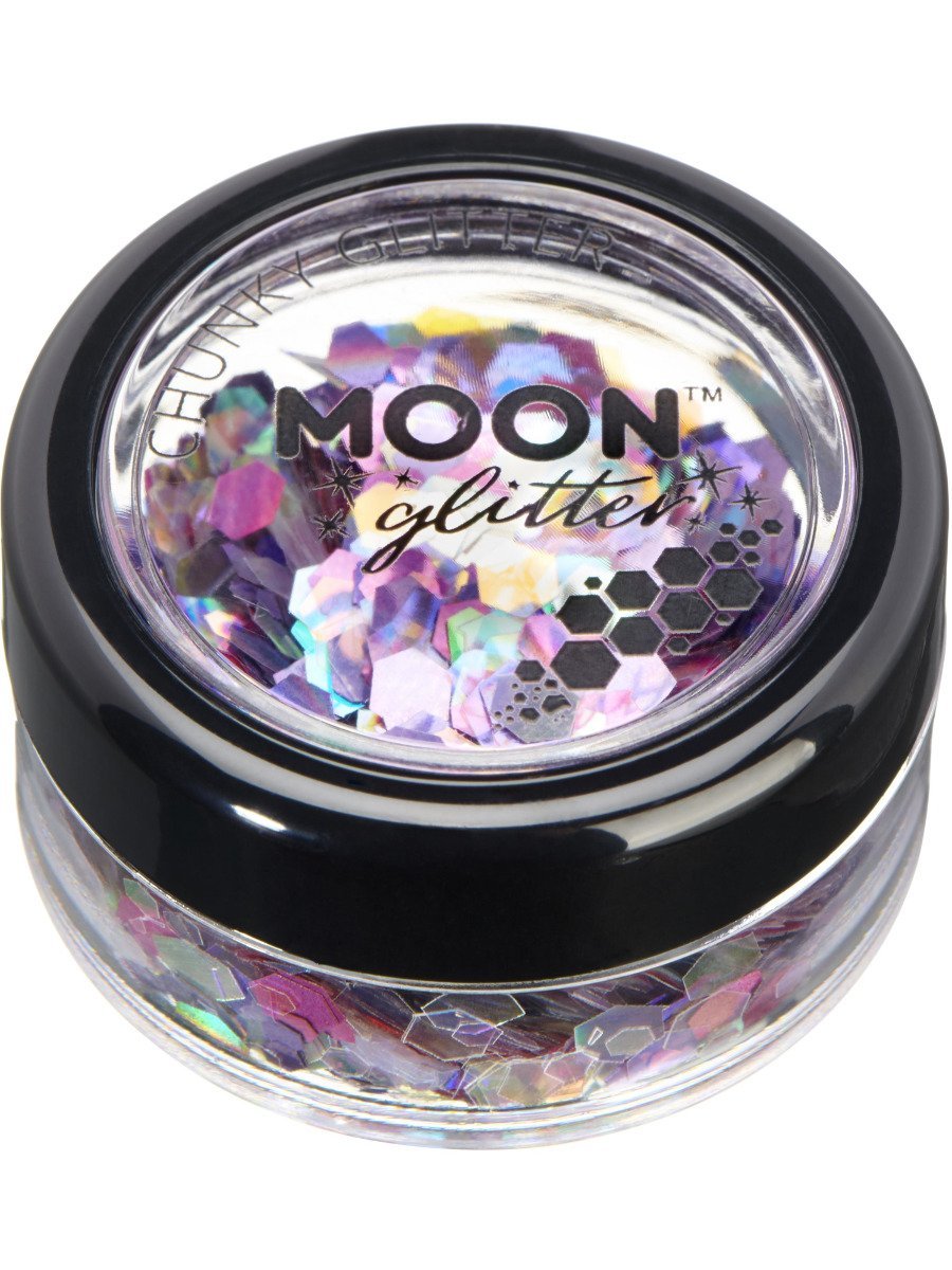 Moon Creations Face and Body Glitter Mystics Magical Mixes Chunky Pot