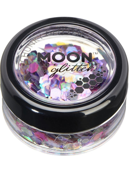 Moon Creations Face and Body Glitter Mystics Magical Mixes Chunky Pot