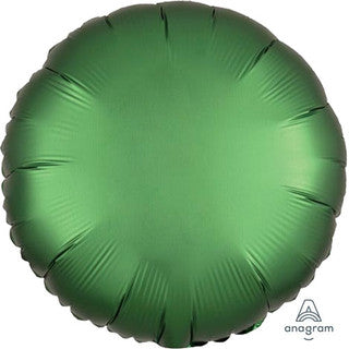 Plain Round Green 18" Balloon