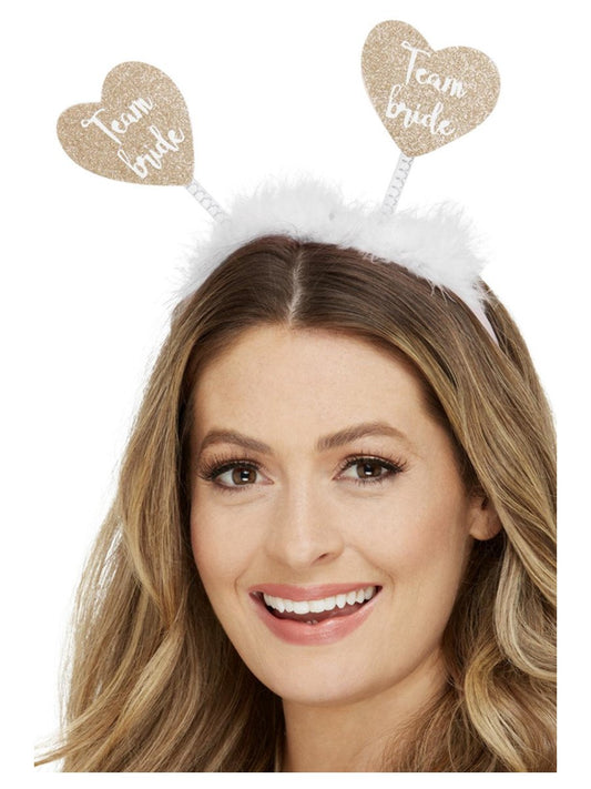 Team Bride Heart Headboppers