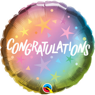 Congratulations 18" Foil Balloon
