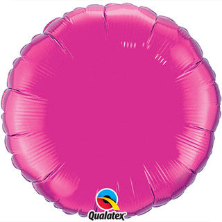 Plain Round Pink/ Rose 18" Balloon