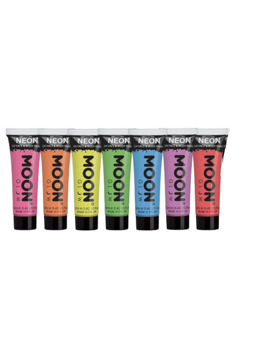 Moon Creations Face and Body Pastel Neon UV Paint