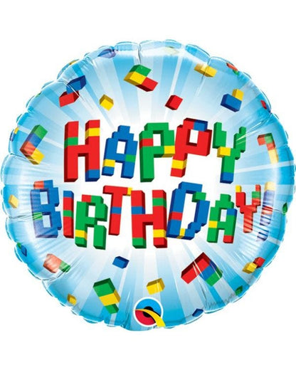 Gamer Blocks 18" Foil Balloon
