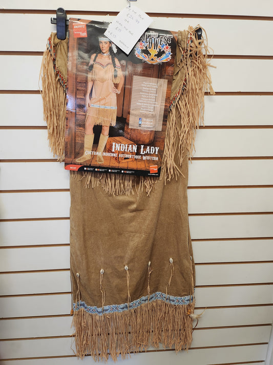Indian Lady Deluxe Costume 12-14