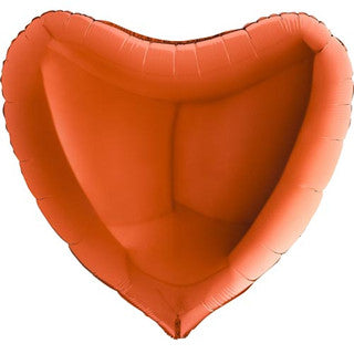 Plain Heart Giant 36" Balloon