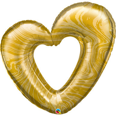 Cutout Heart Supershape Foil Balloon