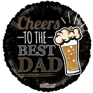 Cheers Dad 18" Foil Balloon