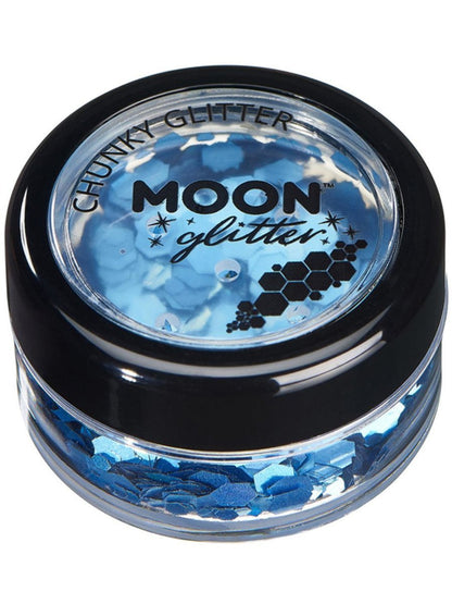 Moon Creations Face and Body Glitter Holographic Chunky Pot