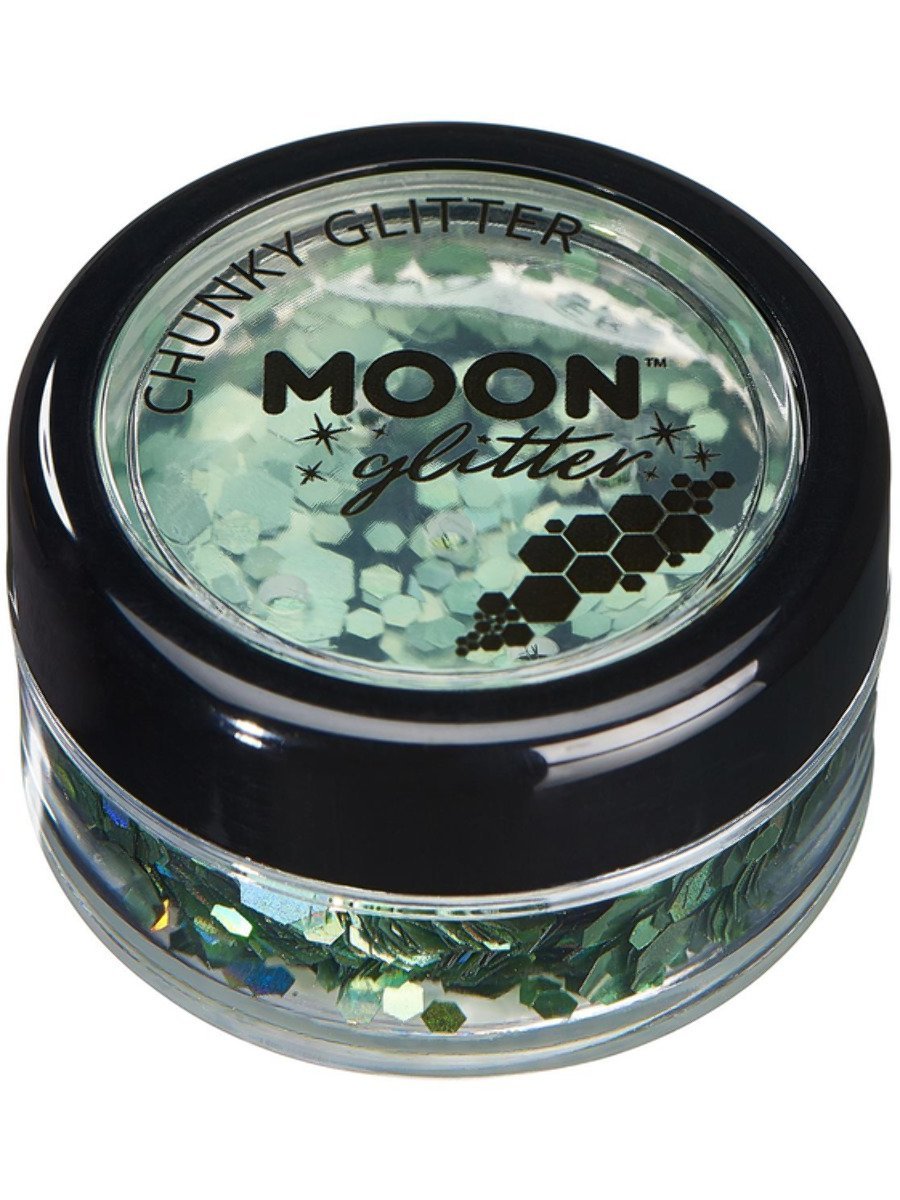 Moon Creations Face and Body Glitter Holographic Chunky Pot