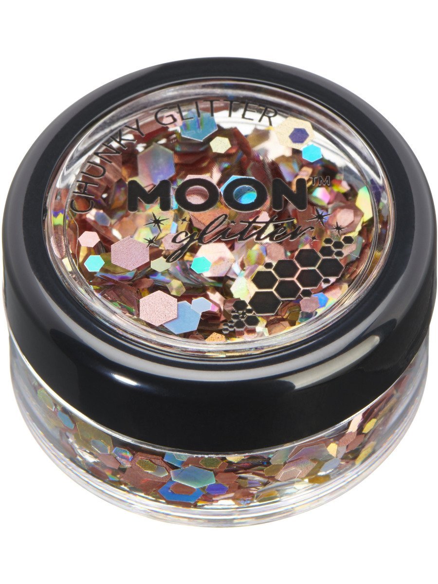 Moon Creations Face and Body Glitter Mystics Magical Mixes Chunky Pot