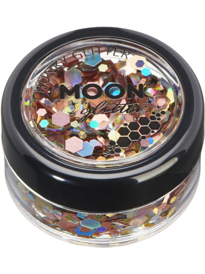 Moon Creations Face and Body Glitter Mystics Magical Mixes Chunky Pot