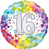 Age 16 Coloured 18" Foil Balloon