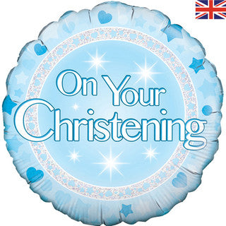 Christening 18" Foil Balloon
