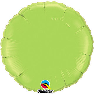 Plain Round Green 18" Balloon