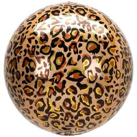 Animal Print Orbz Foil Balloon