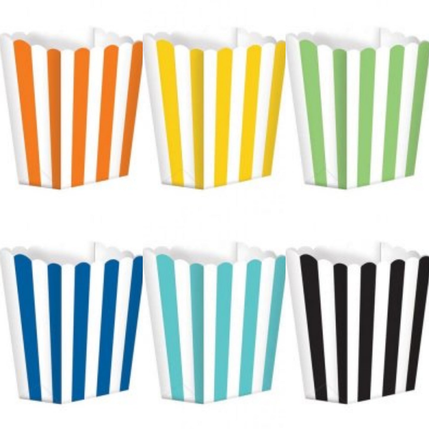 Paper Polka Dot Favour/ Candy Buffet Boxes 5pkt