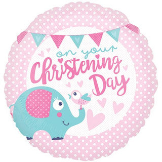 Christening 18" Foil Balloon