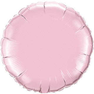 Plain Round Pink/ Rose 18" Balloon