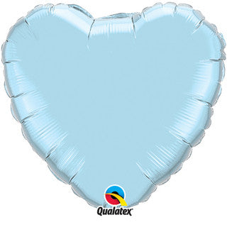 Plain Heart Blue 18" Balloon