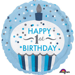 Age 1 Cake 18" Foil Balloon