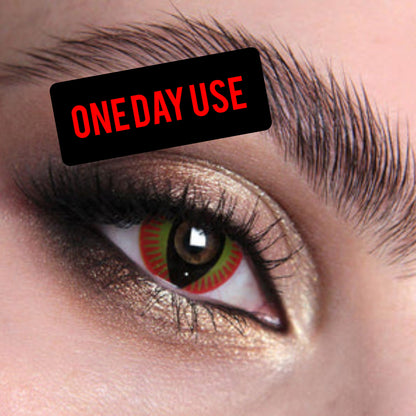 Mesmereyez Hades Contact Lenses- One Day Use