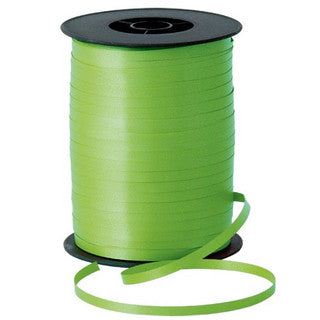 Balloon Ribbon Lime Green