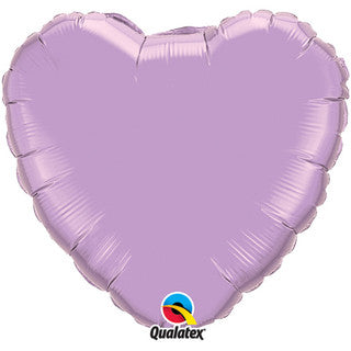 Plain Heart Purple 18" Balloon