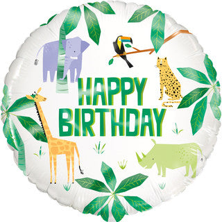 Modern Jungle 18" Foil Balloon