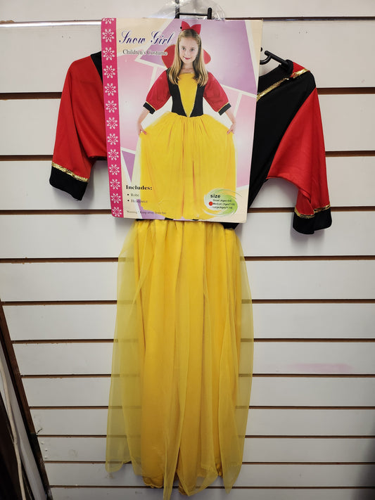 Snow Girl Child Costume 7-10