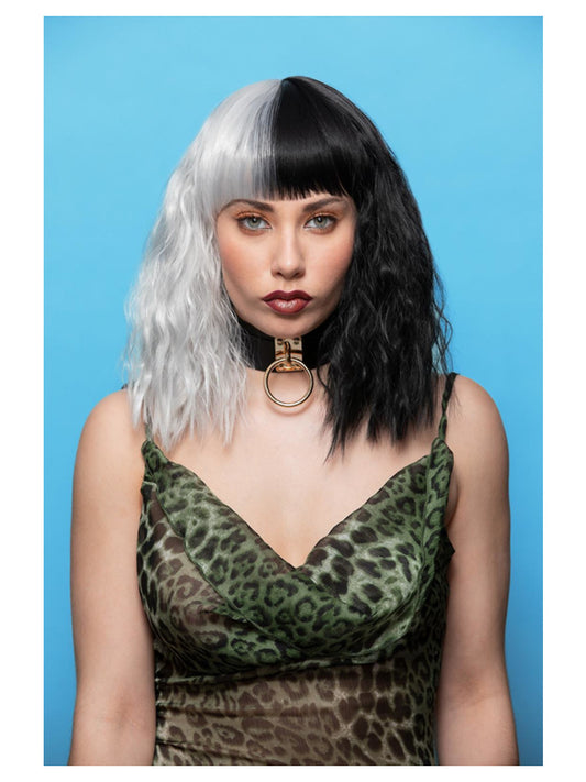 Manic Panic Deluxe Heat Resistant Dark Side of the Moon Wig