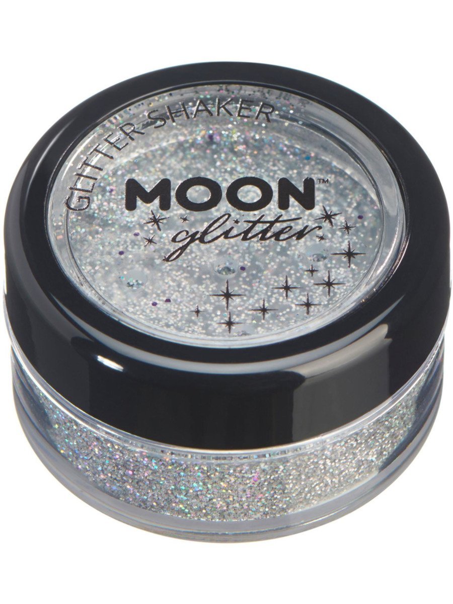 Moon Creations Face and Body Glitter Holographic Fine Shaker Pot