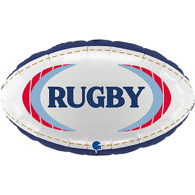 Rugby Ball Supershape Foil Balloon