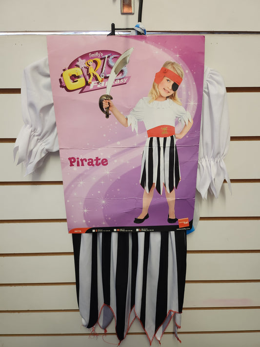 Classic Pirate Girl Child Costume 4-6