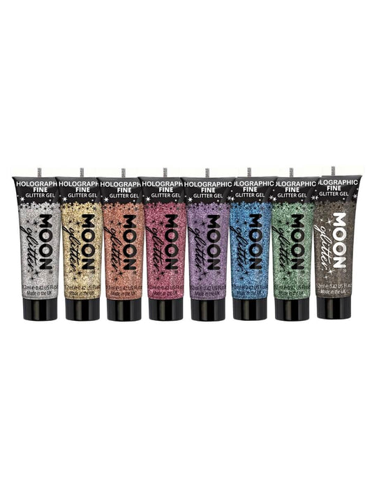 Moon Creations Face and Body Glitter Fine Holographic Gel