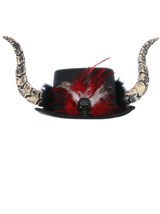 Voodoo Demon Hat with Horns