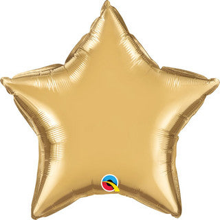 Plain Star Chrome 20" Balloon