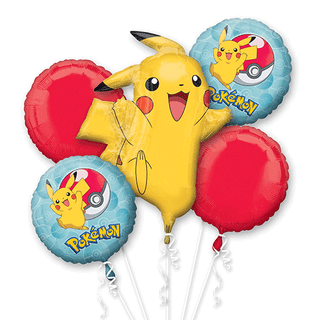 Pokemon Foil Balloon Bouquet