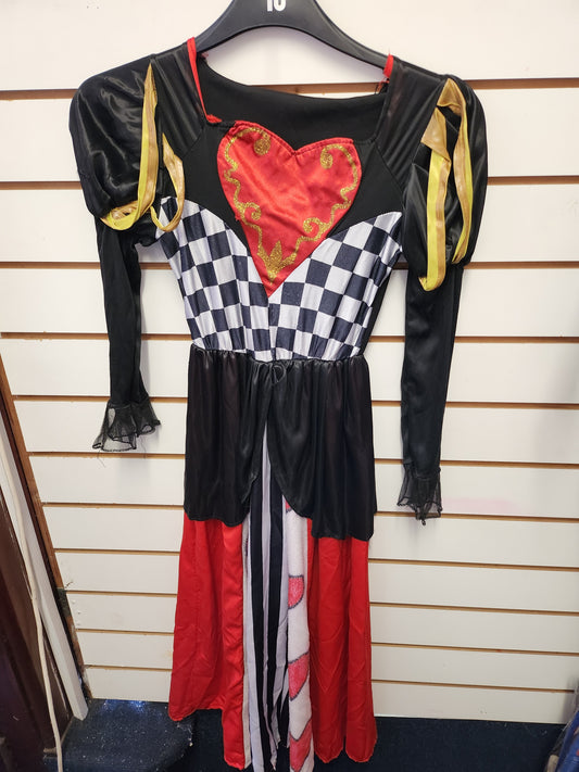 Queen of Hearts Child Costume 10-12