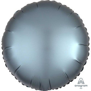 Plain Round Light Blue 18" Balloon