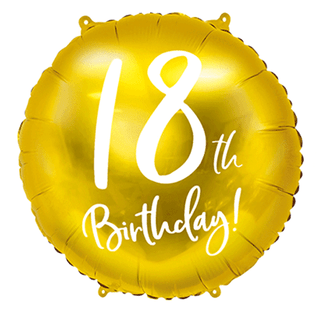 Age 18 Rose and Gold 18" Foil Balloon