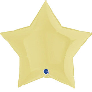 Plain Star Pastel Giant 36" Balloon