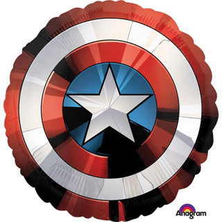 Captain America Shield Supershape Foil Balloon
