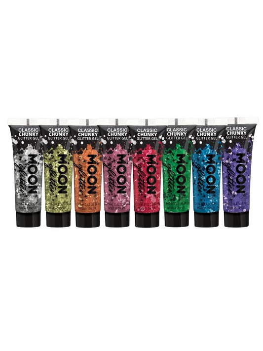 Moon Creations Face and Body Glitter Chunky Classic Gel