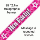 Hen Party Banner